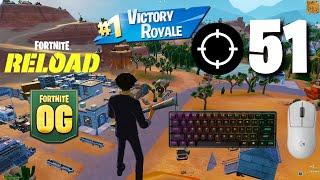 OG Fortnite Reload RANKED | High Kill Duo Build Gameplay | Keyboard & Mouse