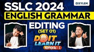 SSLC English 2024 | Grammar - Editing | Xylem SSLC