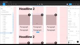 Figma Low Fidelity Responsive Web Design