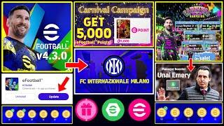 New Premium Club Packs & V4.3.0 Update Rewards In eFootball™ 2025  New Manager Boosters, Campaign