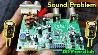 DD free dish Card Repair tv sound problem || छोटा ic DTH Receiver audio problem || Electronics Verma