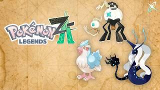 Here is the Pokemon Legends Z-A Regional Pokedex