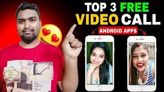 Top 3 Free Video Call Apps Girl No Coins No Money | Video Calling App Girl |3 random video call apps