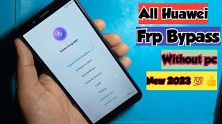 All huawei frp bypass without pc new 2023|All Huawei Android 8.0 frp bypass|Huawei unlock Google frp