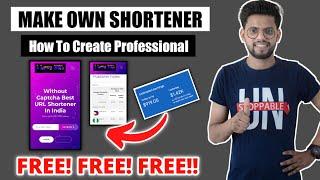 How To Create Free URL Shortener Website With Script | URL Shortener Website Free Me Kaise Banaye?