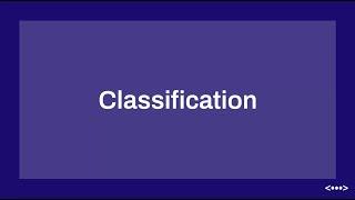 Classification - Cyberiom