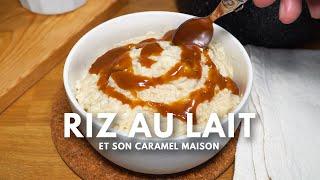 La recette du Riz au lait facile et son caramel au beurre salé ! 