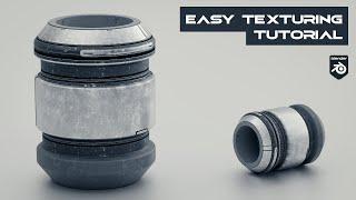 Easy TEXTURING in Blender (Eevee + Cycles Materials System & Trim Sheets)