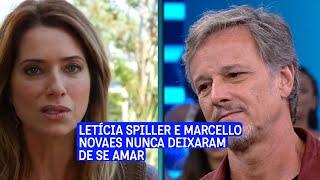 O amor entre Letícia Spiller e Marcelo Novaes nunca deixou de existir