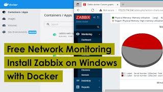 How to install Zabbix on Windows with Docker Desktop