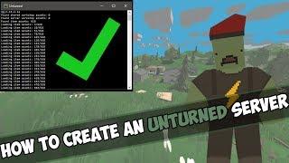 HOW TO CREATE AN UNTURNED SERVER | HOW TO PLAY UNTURNED WITH FRIENDS