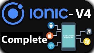 Complete IONIC 4 Tutorial for Beginners in One Video