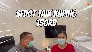 BERSIHKAN TELINGA DENGAN DISEDOT! CEPAT & GA SAKIT! 150RB AJA PLONG HASILNYA.