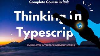 TypeScript in Hindi - Complete Crash Course by Frontend Master #javascript #typescript #frontend
