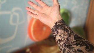 Как клеить татуировки с Алиэкспресс