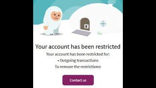 skrill account restricted. don't worry account recover 100% .
