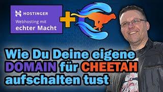 Wie Du eine Eigene Domain für eine Cheetah-Webseite aufschalten kannst