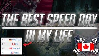 The Best Speed Day of My Life | Reached #2 Rework