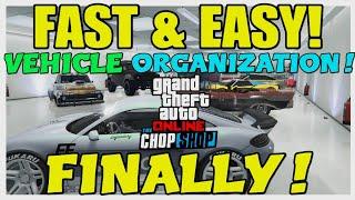 NEW GTA Online Vehicle Organization Guide! Fast & Easy!