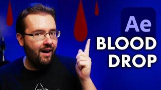 Blood Drop Effect In After Effects Tutorial