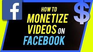 How to Monetize Videos on Facebook - Using Facebook Creator Studio