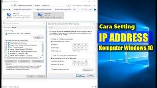 Cara Setting IP Address Komputer atau Laptop Windows 10