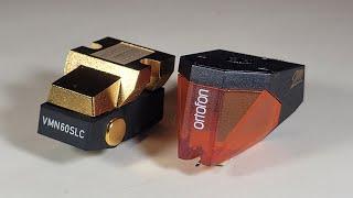 Ortofon 2M Bronze vs  Audio Technica VM760SLC   Top Fine Line Phono Cartridges