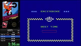 Excitebike: Any% Speedrun - 5:02.33 *World Record*