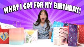 WHAT I GOT FOR MY BIRTHDAY!!! Teenager Birthday Haul!