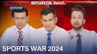 Sports War Covers the Biggest Sports News of 2024 | The Daily Show