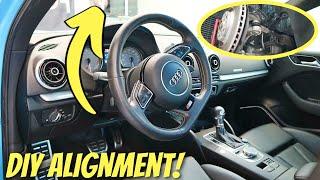 How to Straighten Your Steering Wheel Easily at Home | DIY Car Alignment