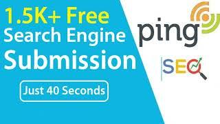 Free Search Engine Submission | Just 40 Seconds