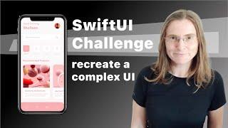 SwiftUI challenge: Recreate a complex UI from a Dribble design example - reusable styling