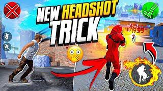 New Secret JUMP- HEADSHOT Trick  99% Player Don't know  || Free Fire Max || FireEyes Gaming