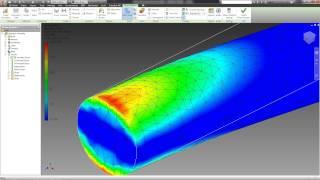 07. ANALYSIS OF THE STRESS OF THE PART (Autodesk Inventor tutorials)