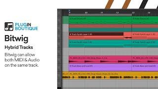 Bitwig Tutorial | Hybrid Audio & MIDI Tracks