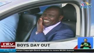 Boys Day Out: William Ruto chauffeured by son without security detail