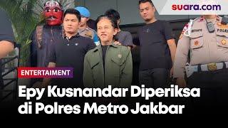 Epy Kusnandar dan Yogi Gamblez Menjalani Pemeriksaan di Polres Metro Jakarta Barat