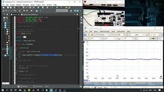 STM32 Sinewave using DAC 100Hz CubeIDE