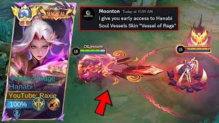 HANABI NEW SOUL VESSELS SKIN "VESSEL OF RAGE" IS FINALLY HERE!! (early access)