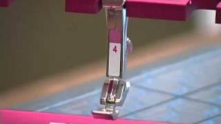 7) BERNINA presser feet -- Zipper foot #4