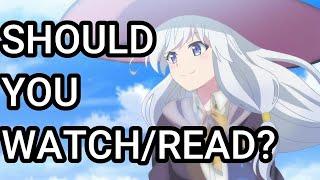 Majo no Tabitabi (Wandering Witch: The Journey of Elaina)  Anime and Light Novel REVIEW