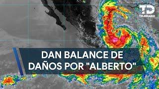 Gobierno de NL da balance completo por el paso de “Alberto”