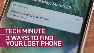 3 ways to find your lost phone