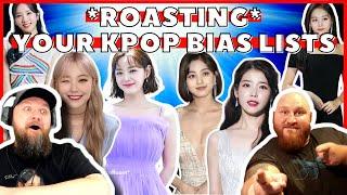 ROASTING YOUR TOP 20 KPOP BIAS LISTS !!! (PART 1!)