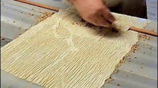 Baklava Nasıl Yapılır | El Açması Baklava Tarifi | Turkish Baklava Making