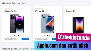 Apple.com - O'zbekistondan sotib olish, Qancha xarajati bor?(iPhone 14 Pro Max)