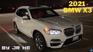 Daytime and Night-time Review of 2021 BMW X3 | Technologies boost the well-rounded SUV to next level