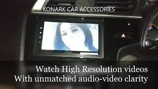 Pioneer DMH Z6350BT Audio System | Honda Jazz | Konark Car Accessories | Best Car Stereos Bangalore