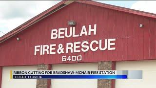 Opening of Beulah Fire Station honors 2 district chiefs